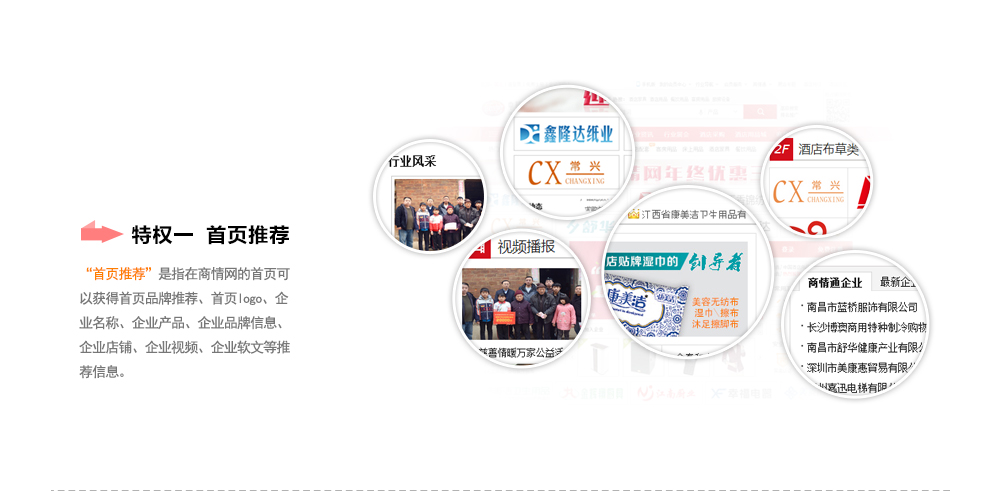 商情通會員特權一之'優先排名'